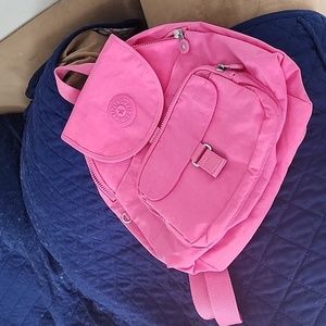 Kipling Pink bacpack